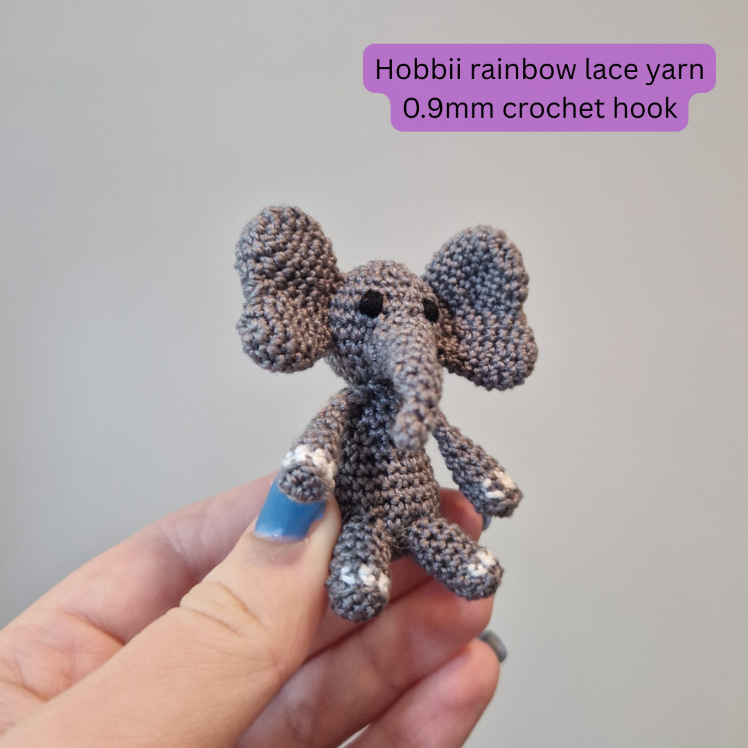 Elephant Digital Crochet Pattern