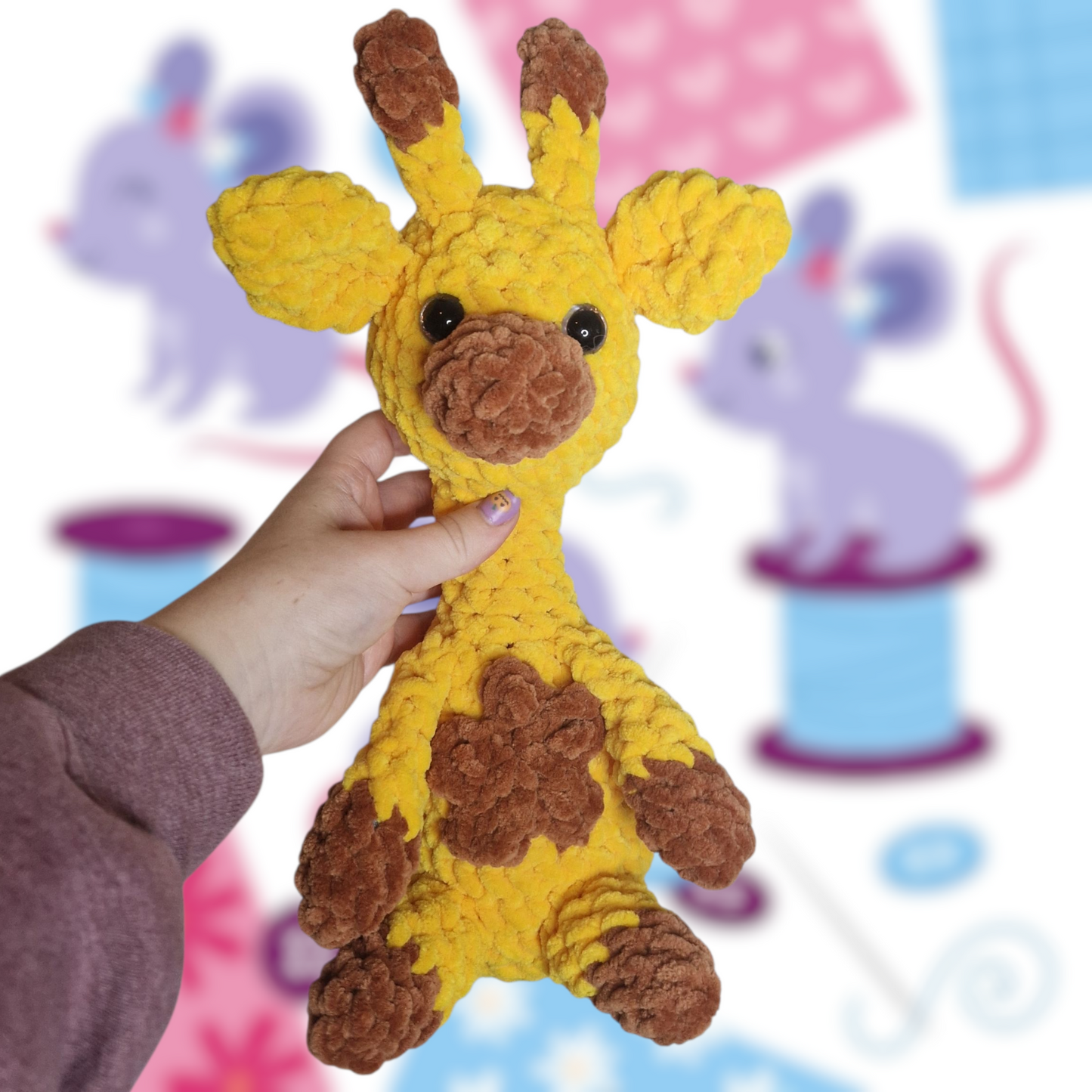 Giraffe Digital Crochet Pattern