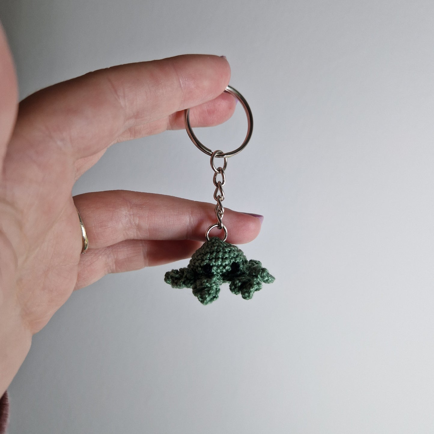 Octopus Keyring Digital Crochet Pattern - no sew