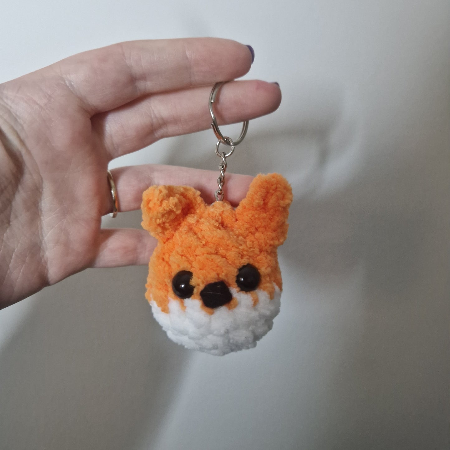 Fox Keyring Digital Crochet Pattern