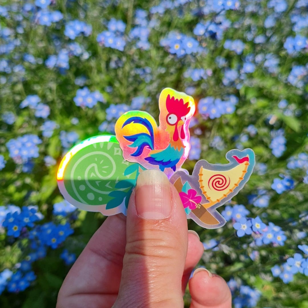 Voyager stickers single or trio