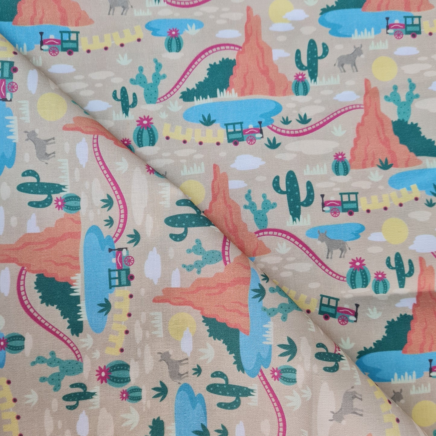 Wildest Ride 100% cotton fabric - fat quarter or metre