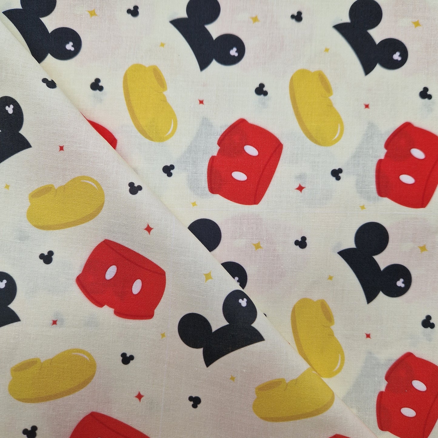 Oh Boy Mouse 100% cotton fabric - fat quarter or metre