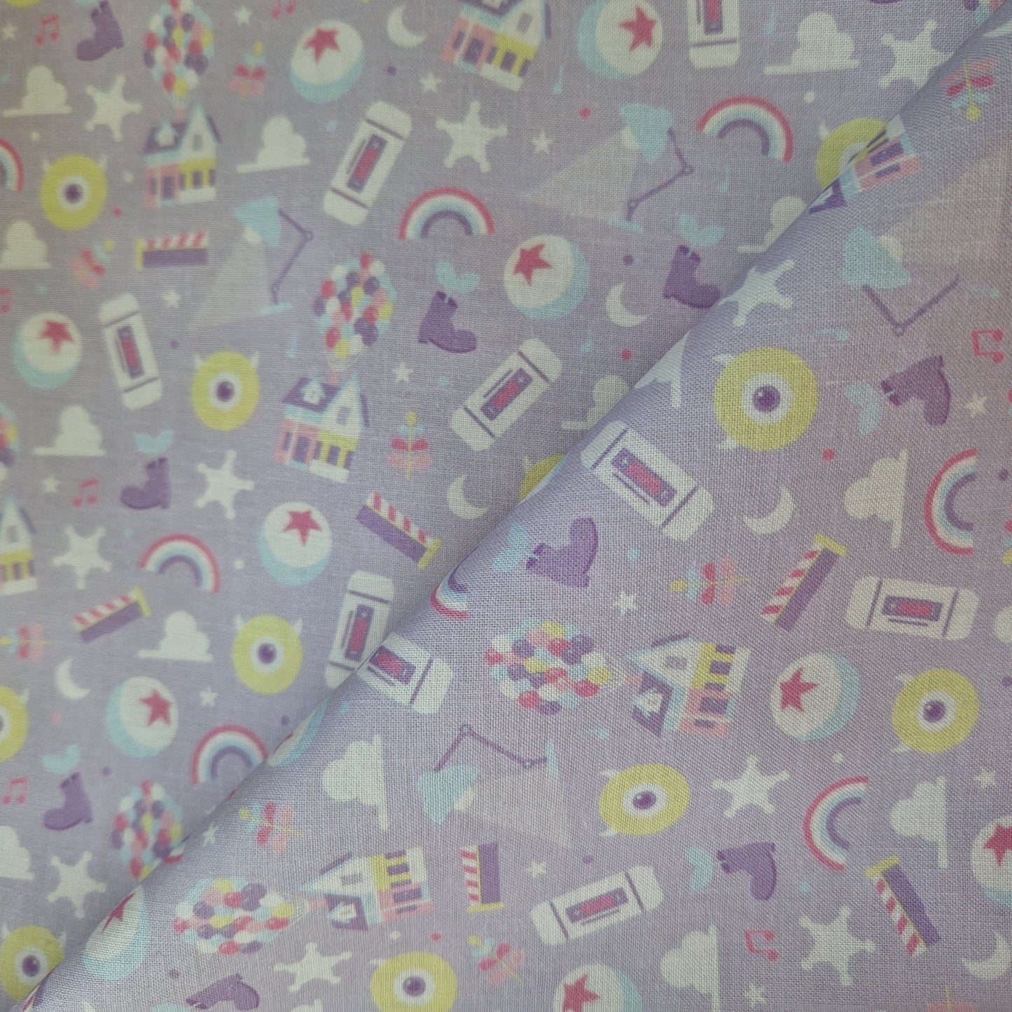 Lilac Studios 100% cotton fabric - fat quarter or metre