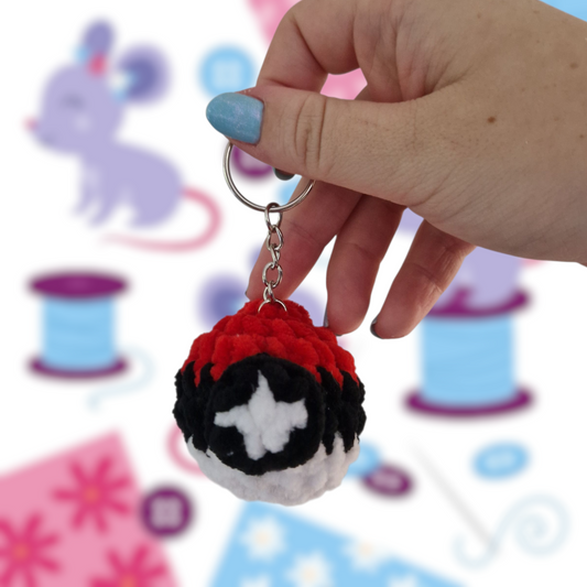 Catch Them Ball Keyring Digital Crochet Pattern