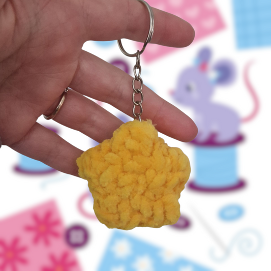 Star Keyring Digital Crochet Pattern