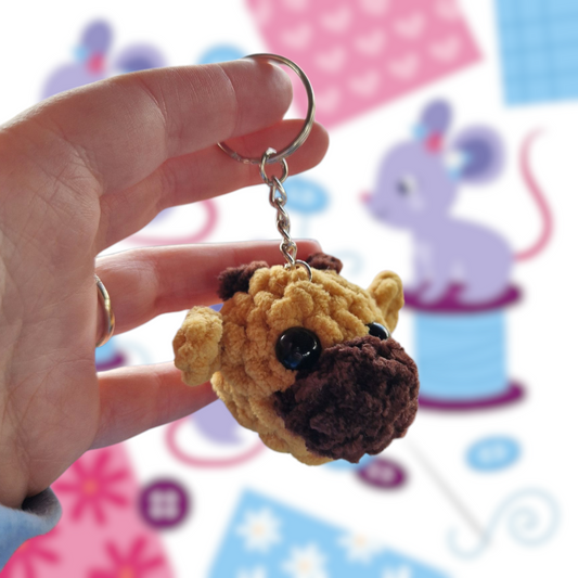 Giraffe Keyring Digital Crochet Pattern