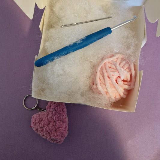 Heart keyring craft kit