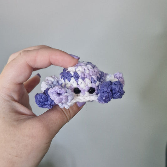 Octopus Keyring Digital Crochet Pattern - no sew