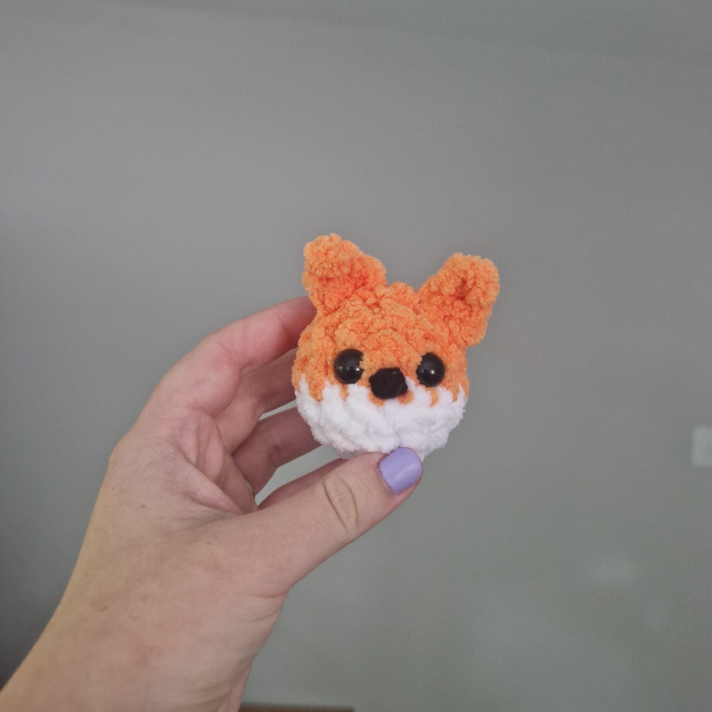 Fox Keyring Digital Crochet Pattern