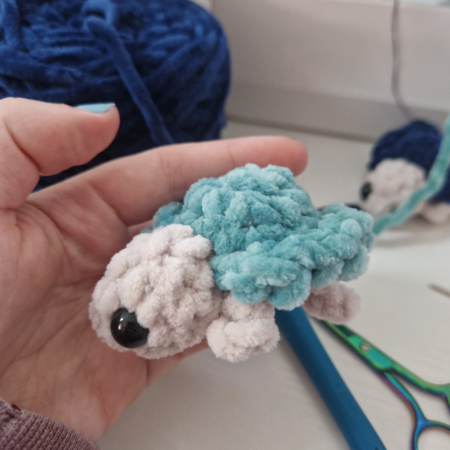 Turtle Keyring Digital Crochet Pattern