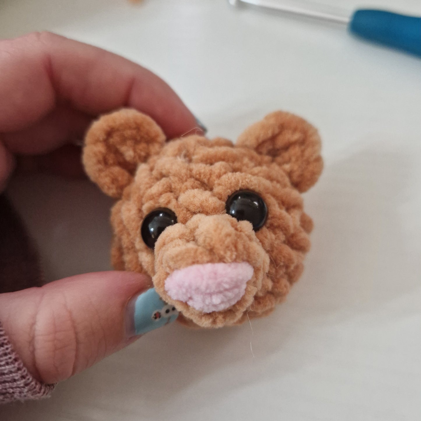 Bear Keyring Digital Crochet Pattern
