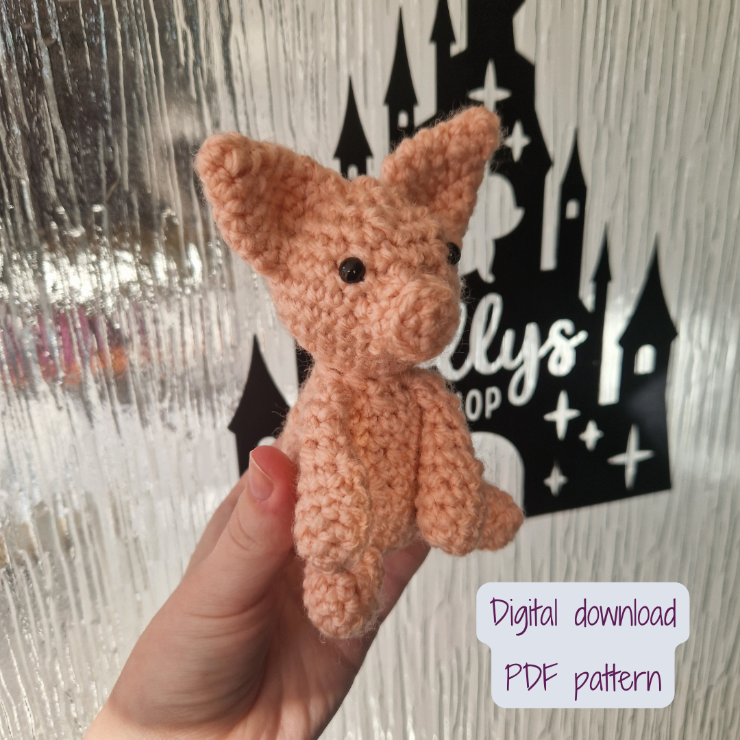 Pig Digital Crochet Pattern