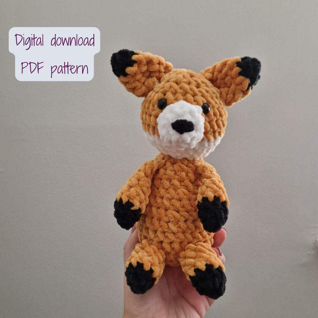 Fox Digital Crochet Pattern