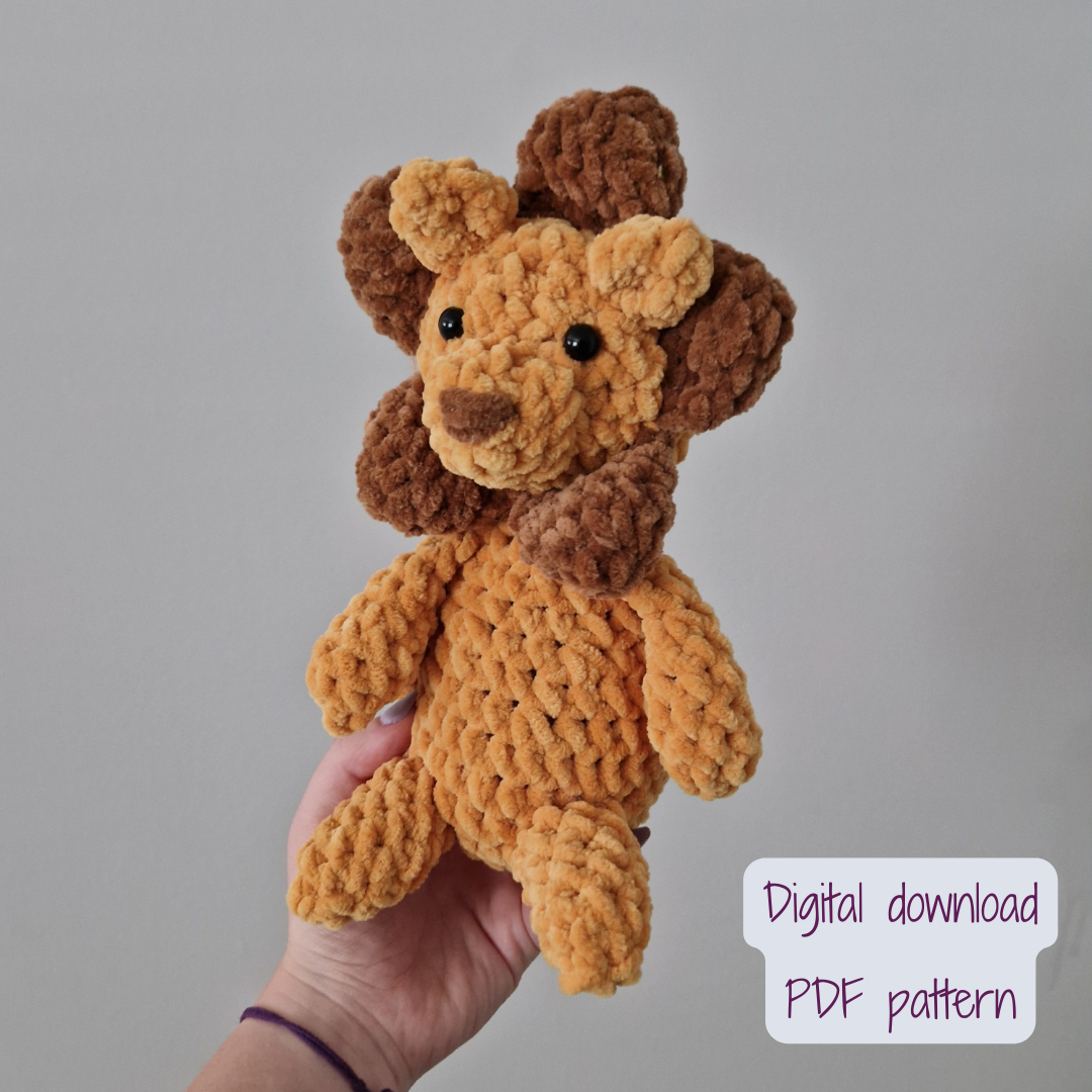 Lion Digital Crochet Pattern