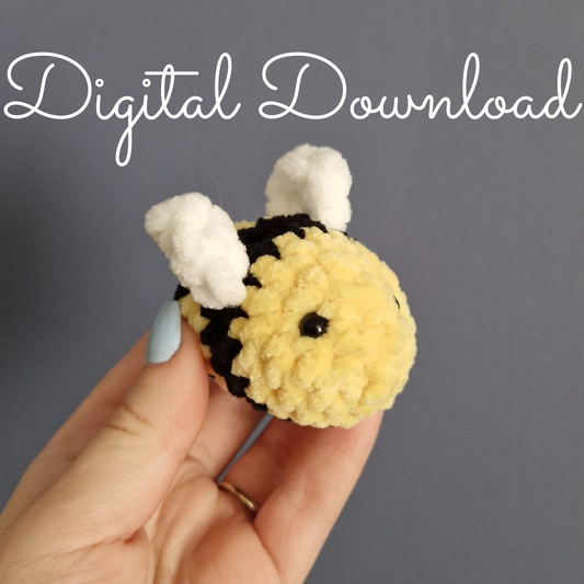 Chunky Bee Digital Crochet Pattern