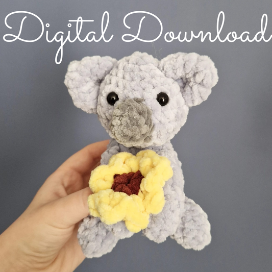 Koala Digital Crochet Pattern