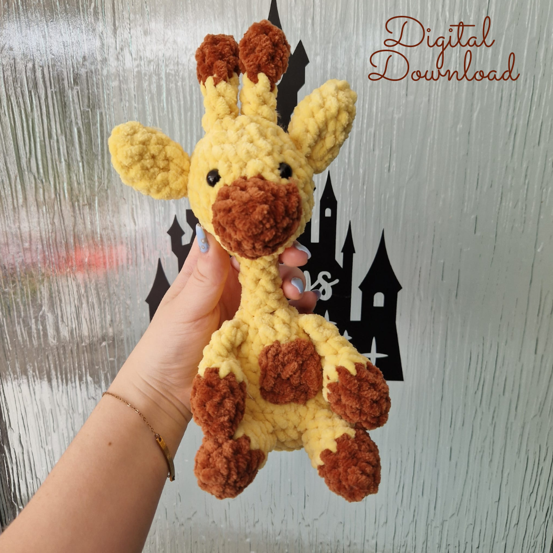 Giraffe Digital Crochet Pattern