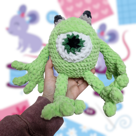 Funky Little Eyeball Companion Digital Crochet Pattern