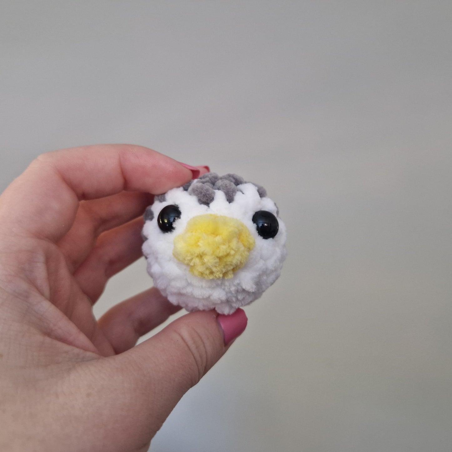 Penguin keyring crochet craft kit